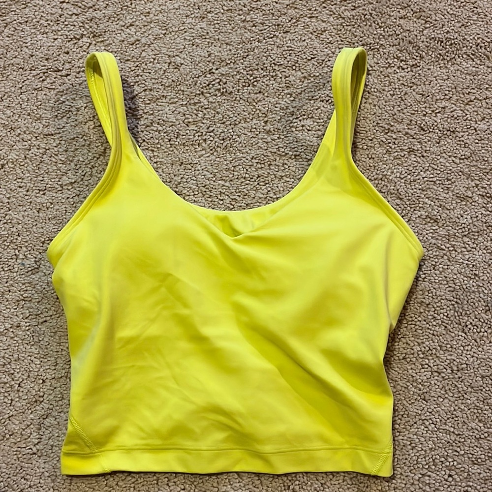 Lululemon align tank in yellow